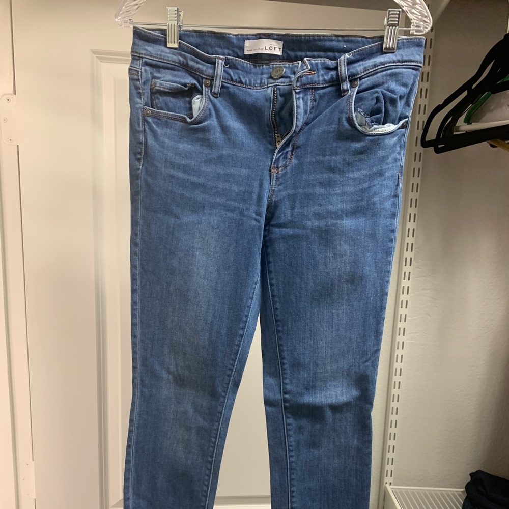 Loft modern skinny jeans